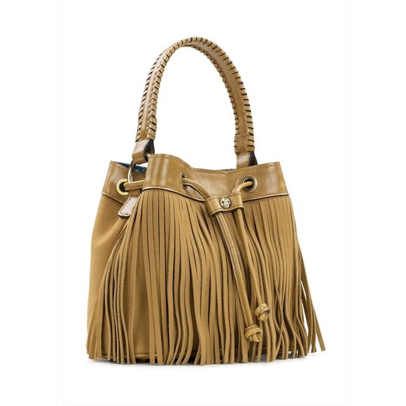 Patricia Nash - Elisa Bucket Bag (New) in Wheat - Picture 5 of 5